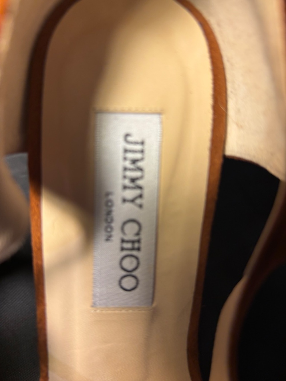 JIMMY CHOO size 41/10-10.5 chestnut suede - Picture 5 of 5